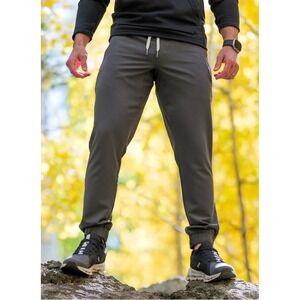 Wowie Hoth technical performance Joggers gray large Tall outdoor hiking active